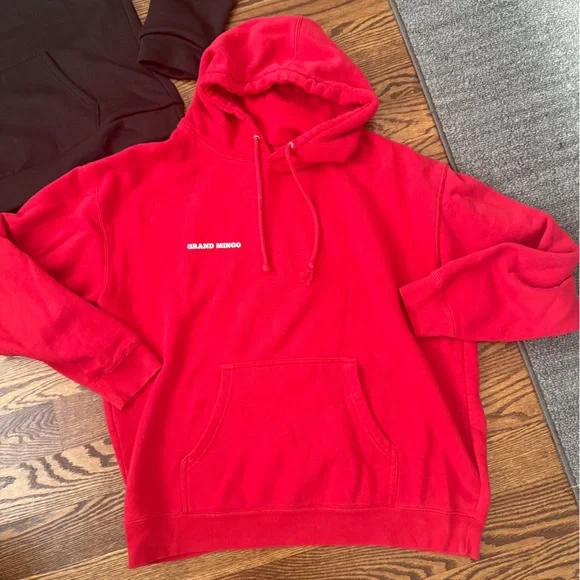 Hoodie sweatshirt Keep the kids safe Black Grand Mingo You are enough Red XL - Picture 9 of 13